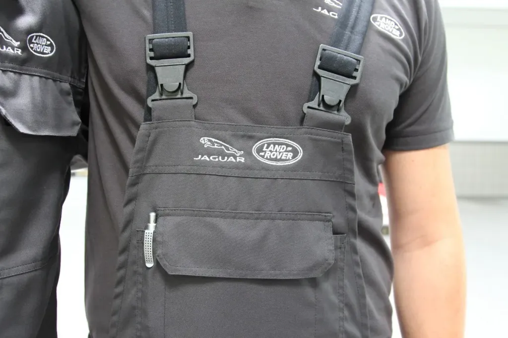 JLR 2202C Latzhose Werkstatt mit Doppeltem Knie (447C (dark gray), 42, N (normal), JLR (new))