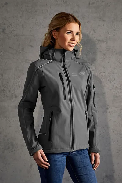 JLR 7855 Damen Softshell Jacke mit Kapuze